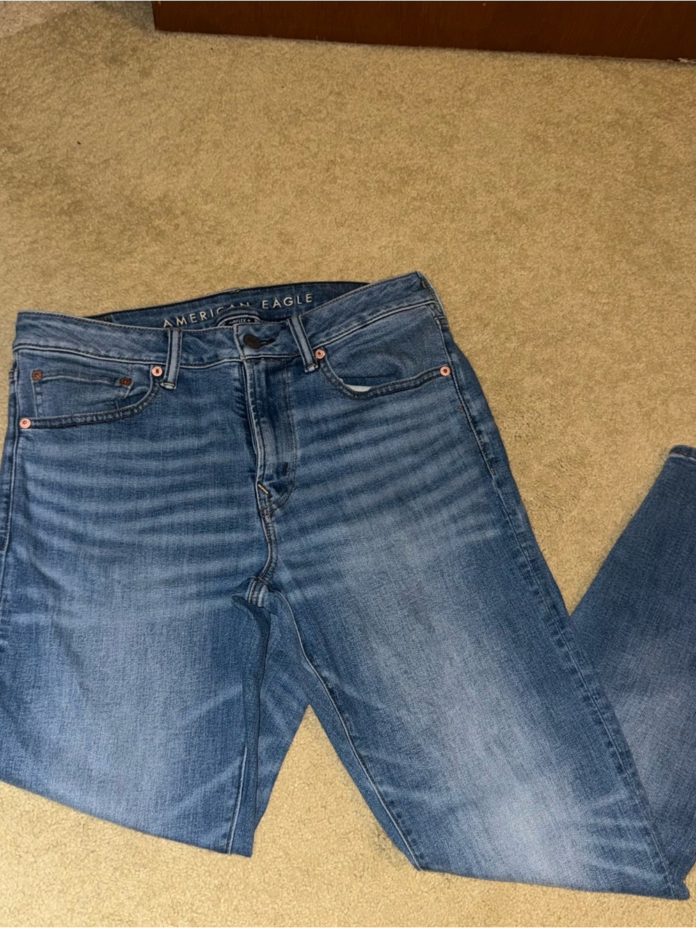 American Eagle Outfitters Men's Blue Denim Jeans